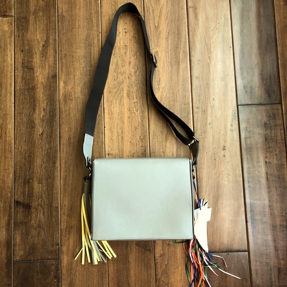 NEW MSGM BOX SATCHEL BAG W/ 3D FRONT LOGO ❤️‍🔥 - Picture 3 of 7